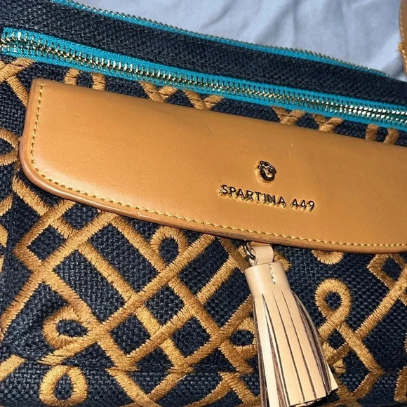 Spartina 449 Mareena‎ Ava Phone Crossbody Bag Travel Cruise Practical Nautical - Picture 16 of 16